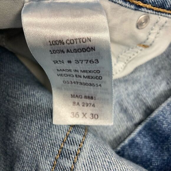 MEMBERS MARK Vintage Men’s Jeans 36/29 blue - Picture 7 of 12